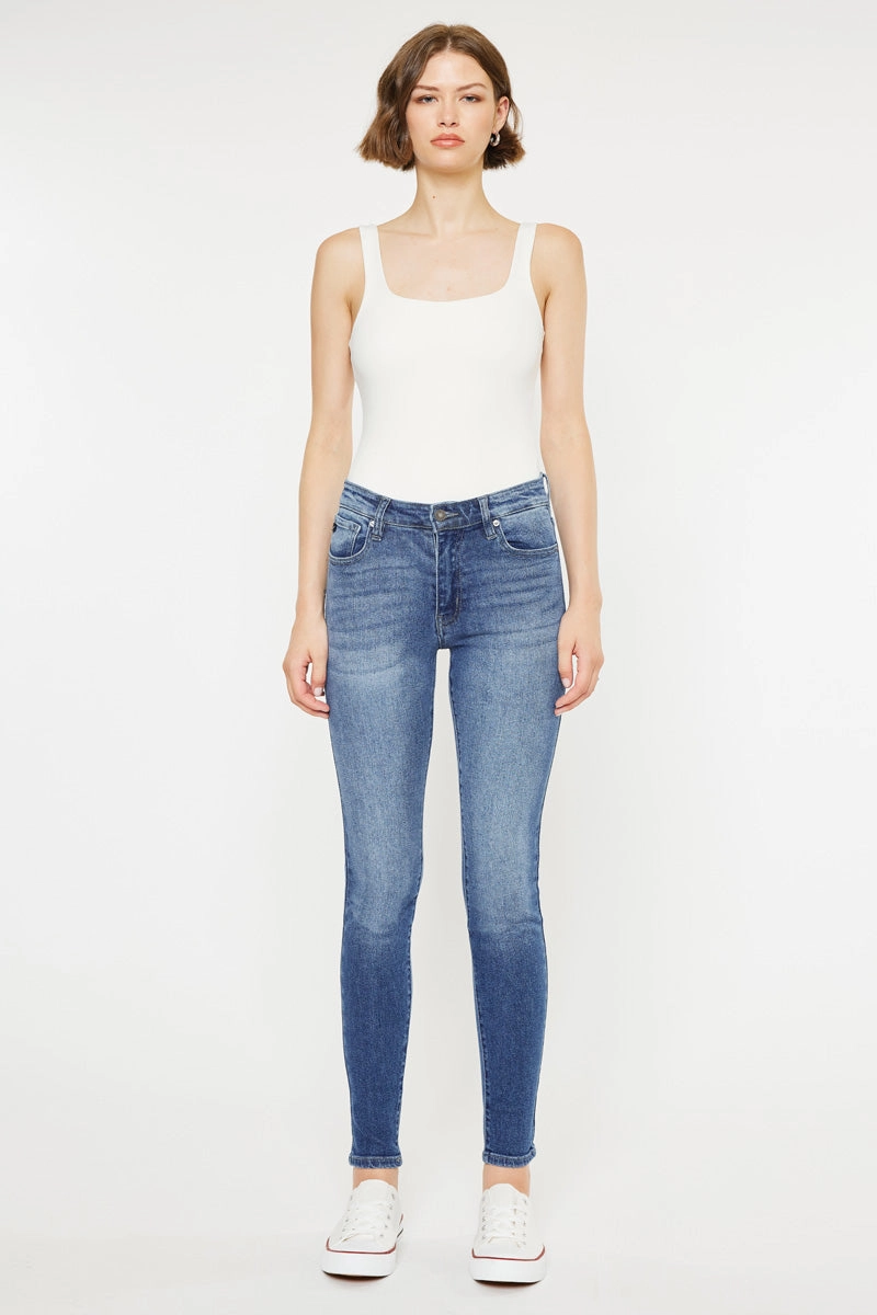 Caprice High Rise Super Skinny Jeans