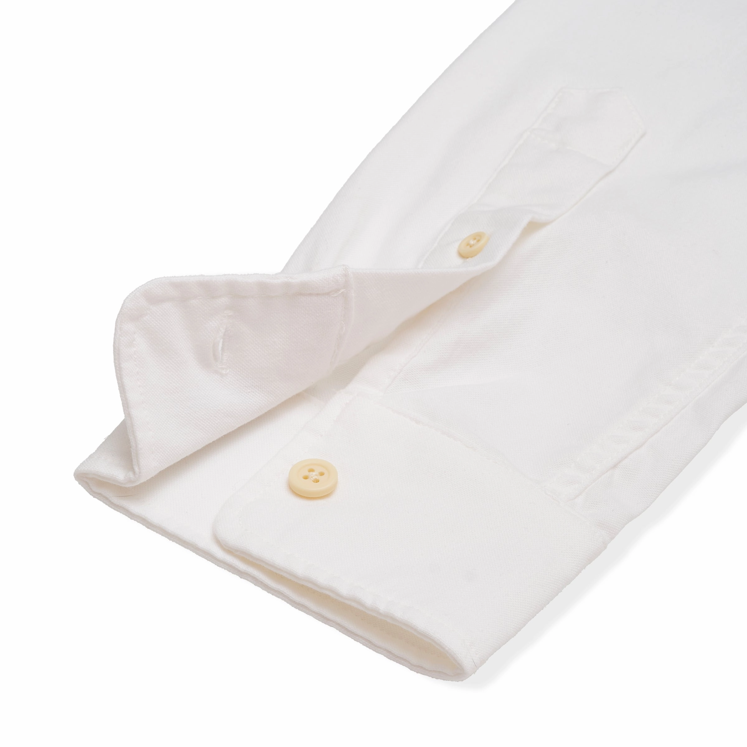 Charles Stretch Oxford Shirt - White