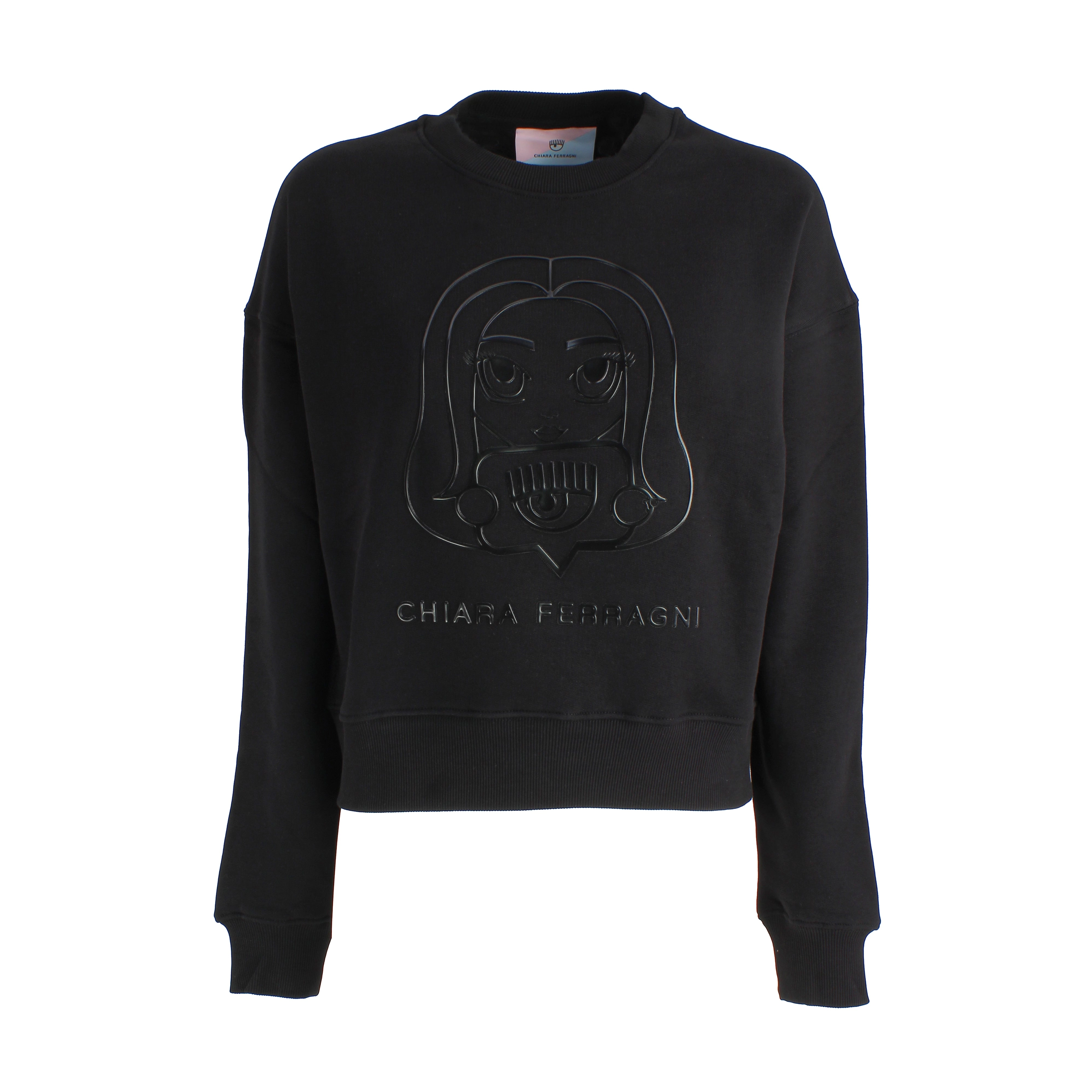 Chiara Ferragni Crewneck Long Sleeved Sweatshirt