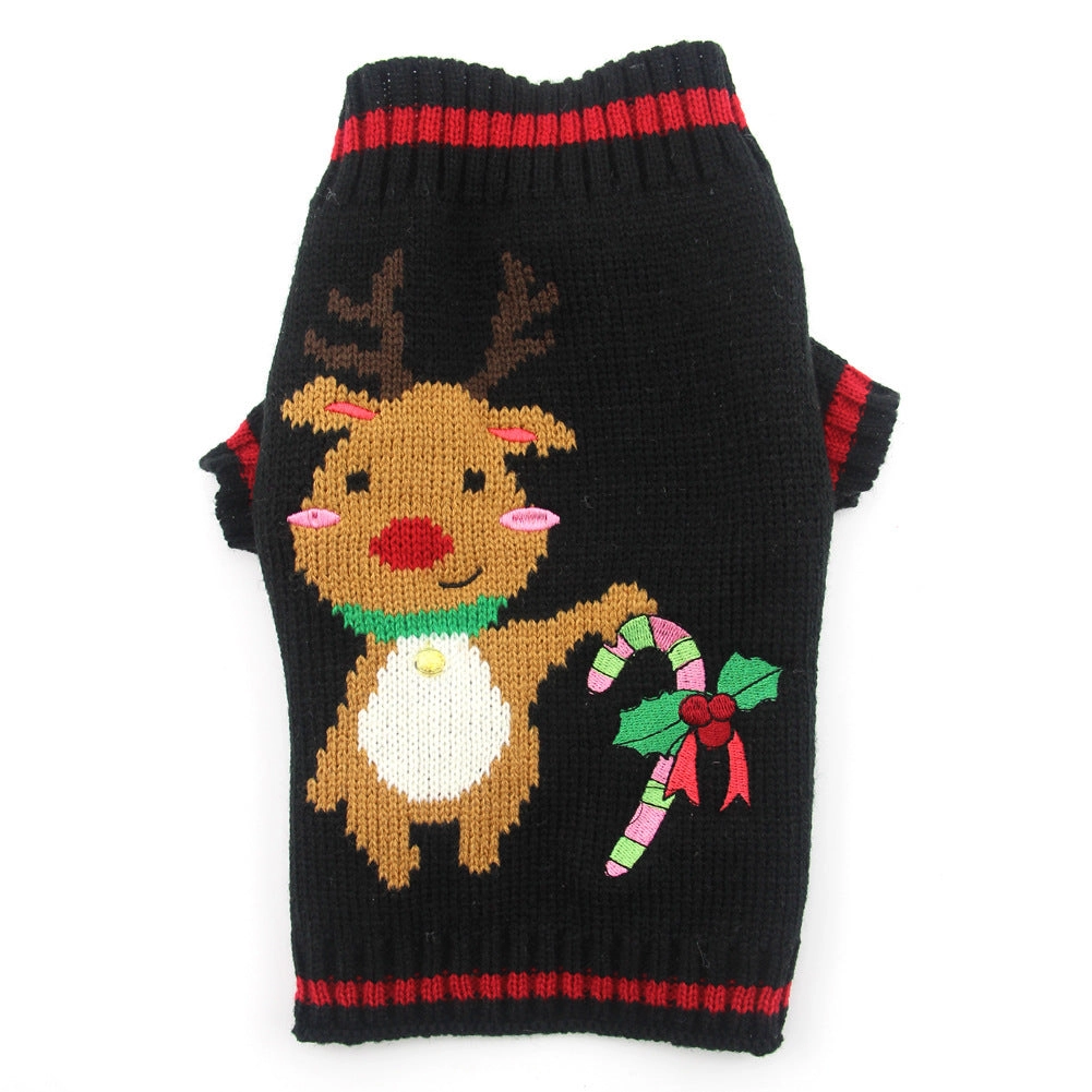Christmas Clothes Pets Sweater Dog Winter Coat