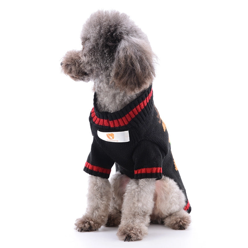 Christmas Clothes Pets Sweater Dog Winter Coat