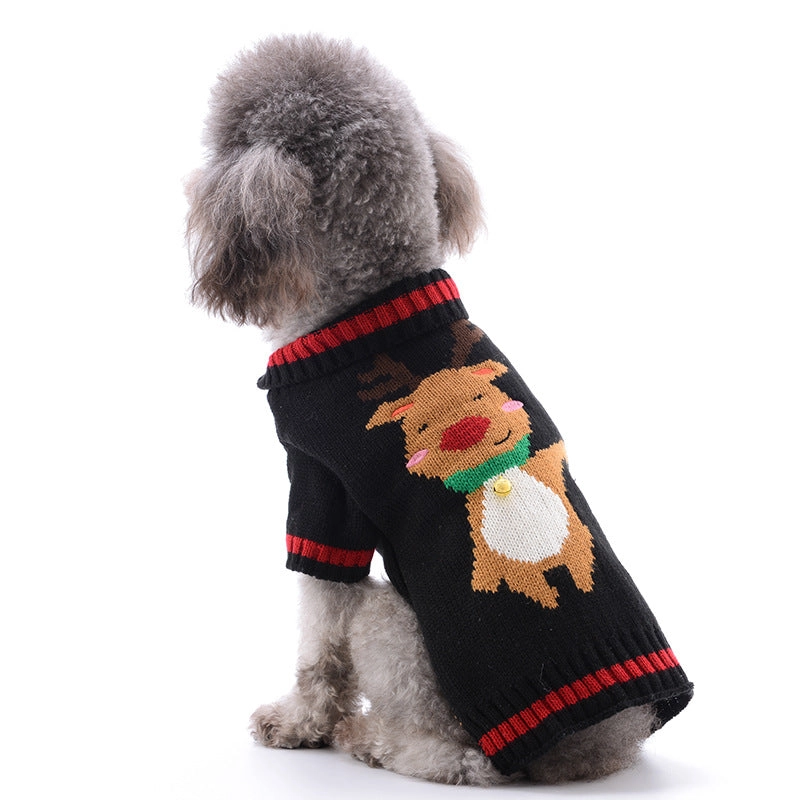 Christmas Clothes Pets Sweater Dog Winter Coat