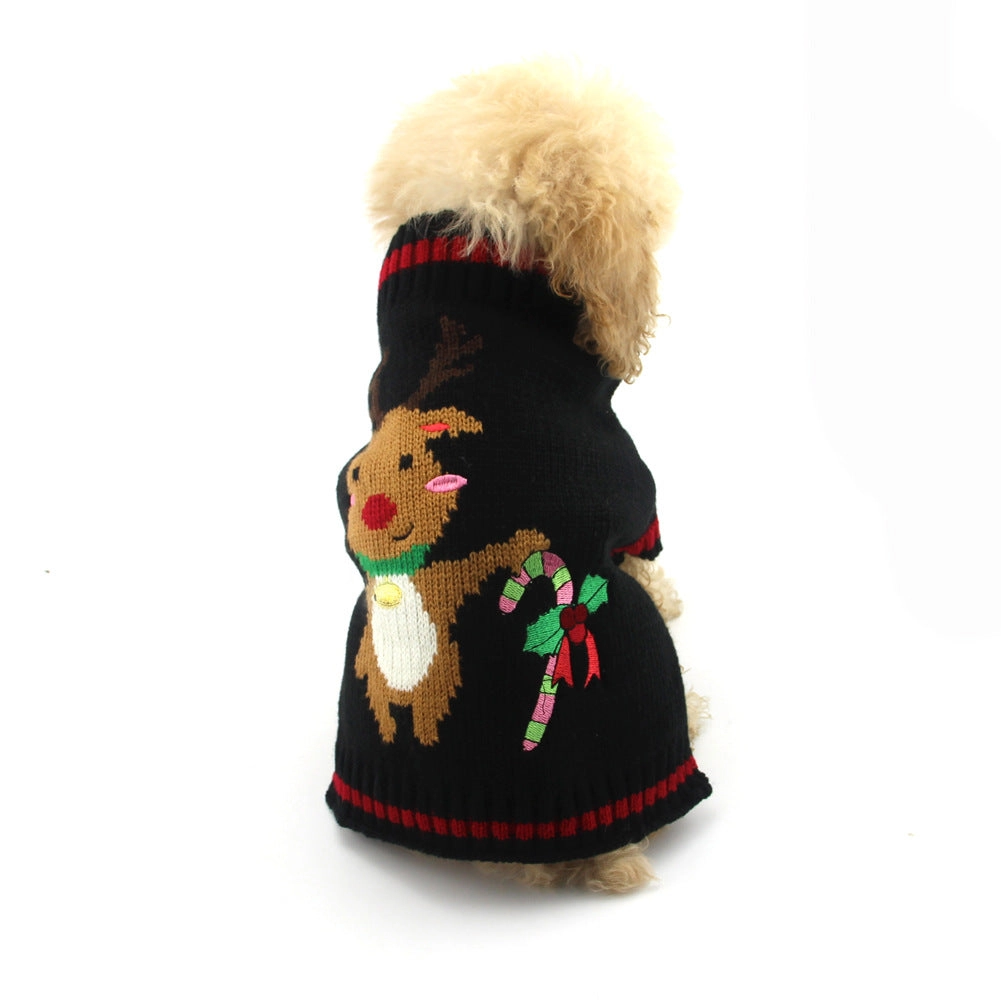 Christmas Clothes Pets Sweater Dog Winter Coat