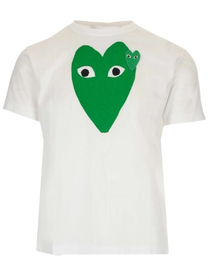 Comme des Garçons Play Crewneck Short-Sleeved T-Shirt