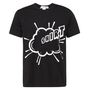 Comme des Garçons Shirt Graphic Printed Crewneck T-Shirt
