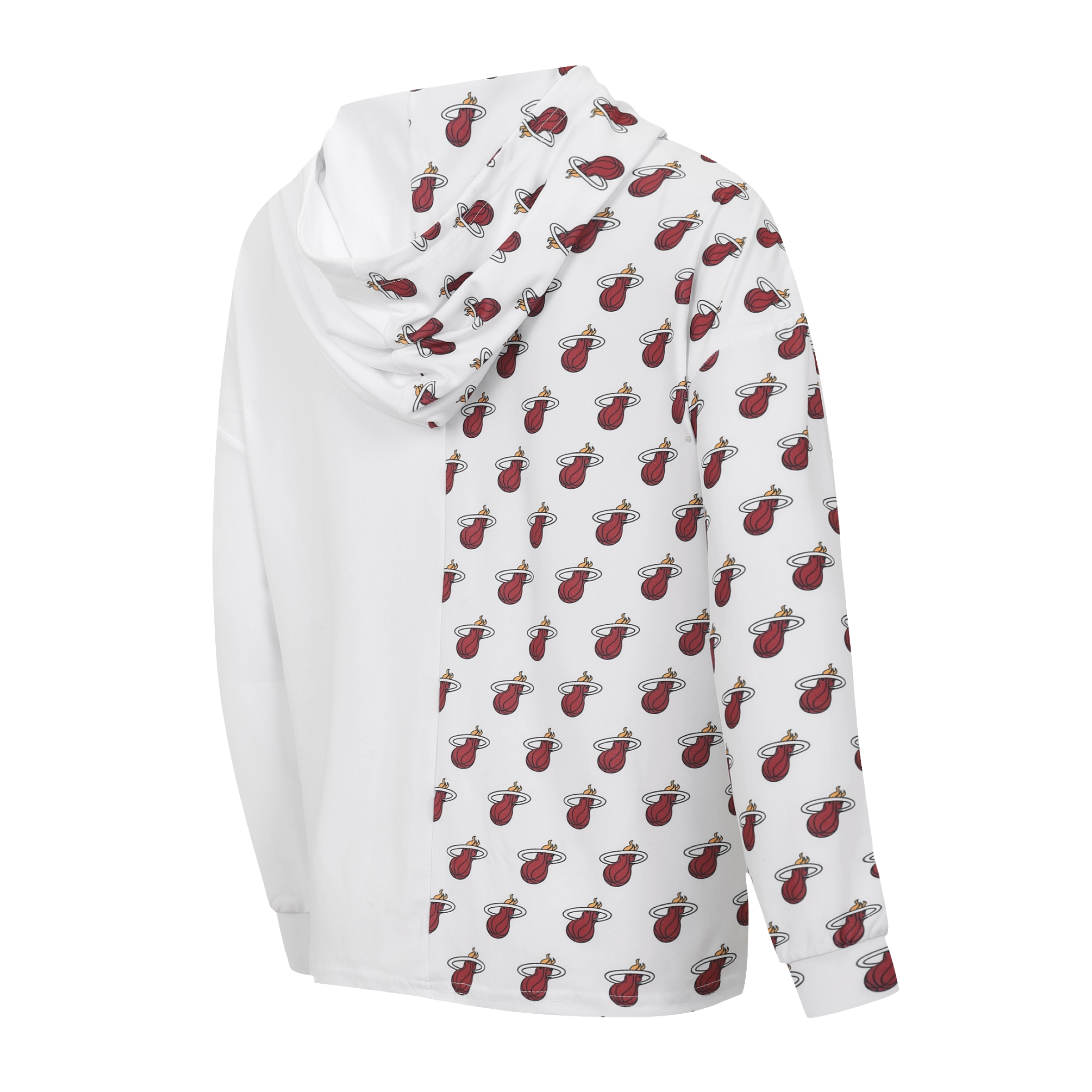 Concepts Sport Miami HEAT Women's Split Hoodie Tee