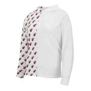 Concepts Sport Miami HEAT Women's Split Hoodie Tee