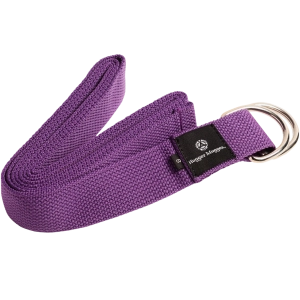 Cotton D-Ring 10ft Yoga Strap