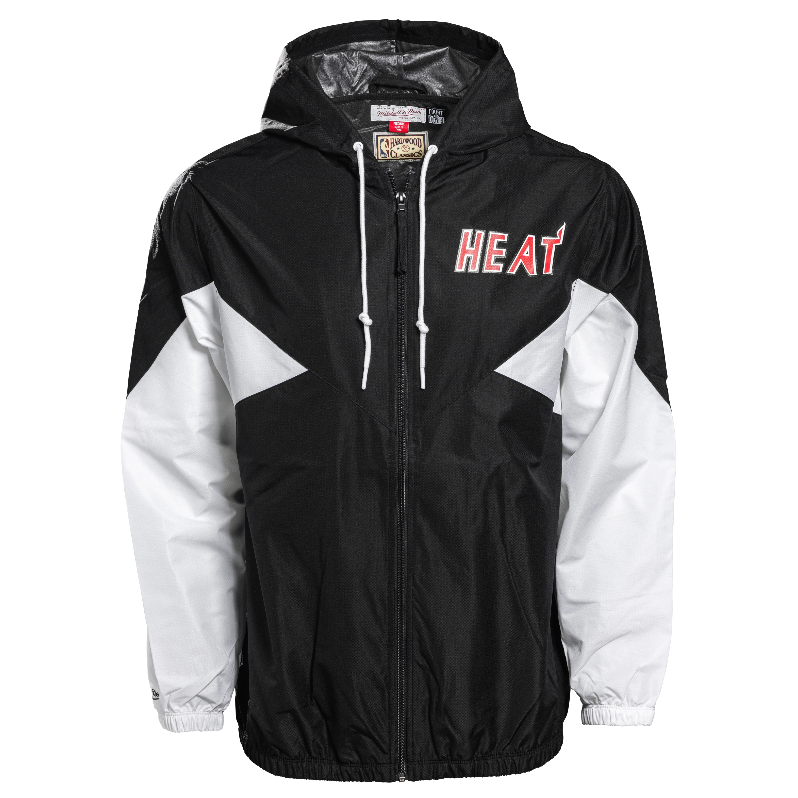 Court Culture x Mitchell & Ness Miami HEAT Windbreaker