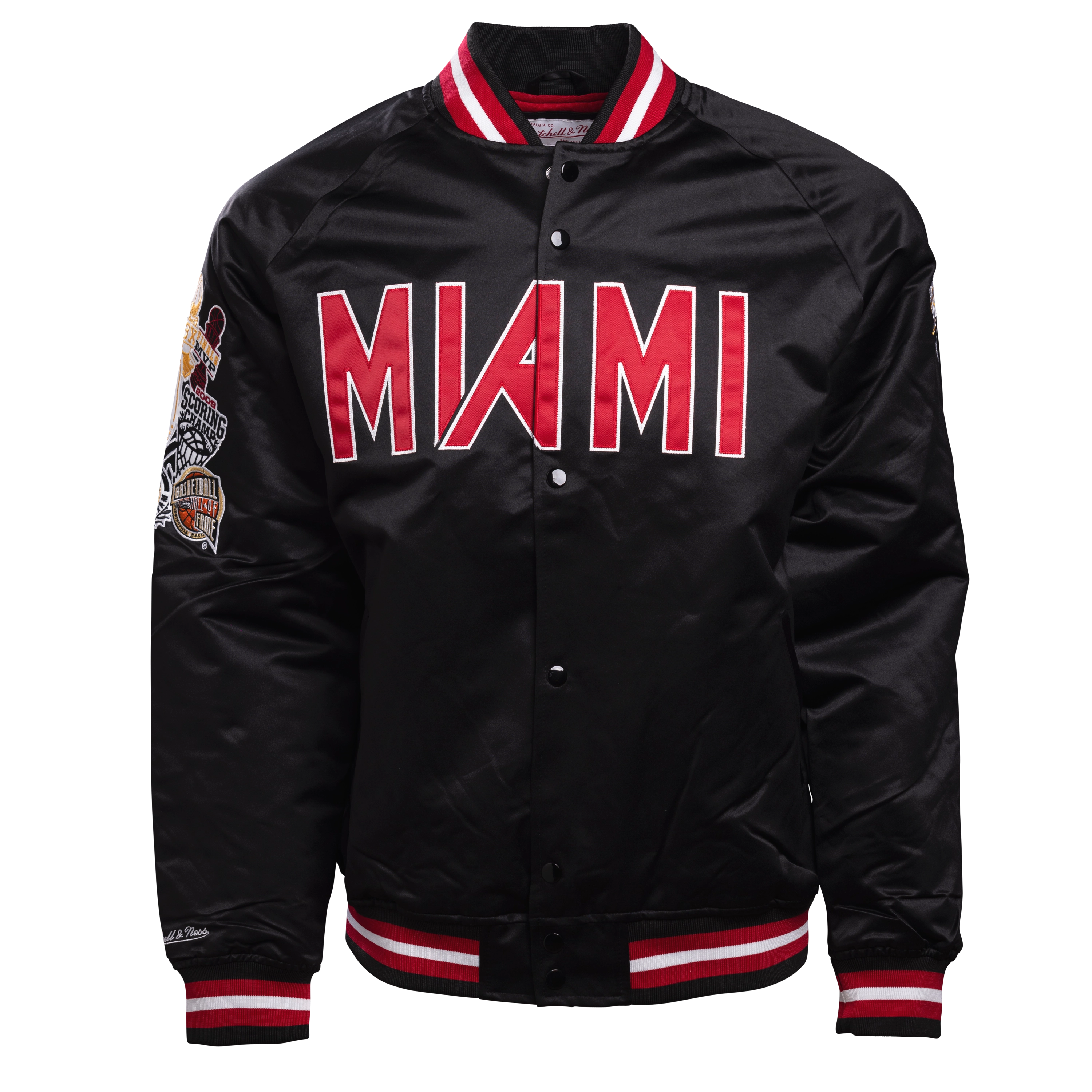 Court Culture x Mitchell and Ness Wade HOF Satin Jacket