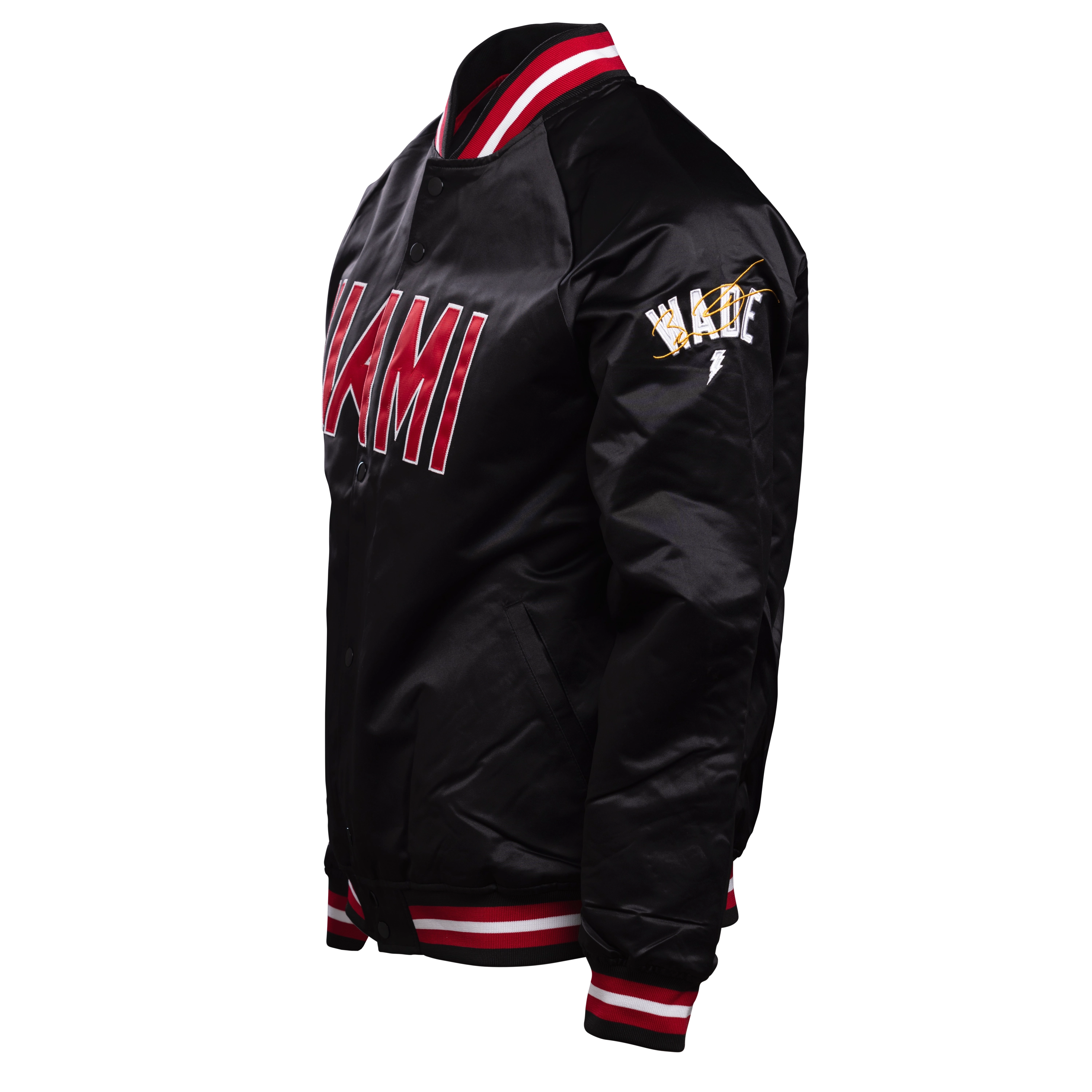 Court Culture x Mitchell and Ness Wade HOF Satin Jacket