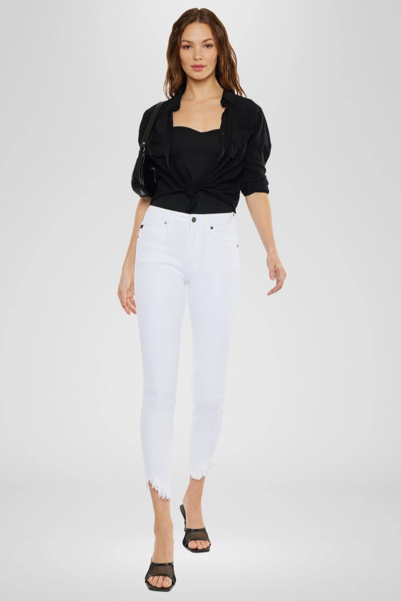 Dayana High Rise Ankle Skinny Jeans