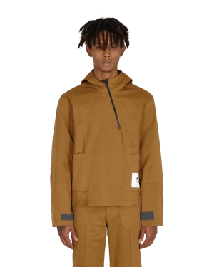 Diagonal Yuma Anorak Brown
