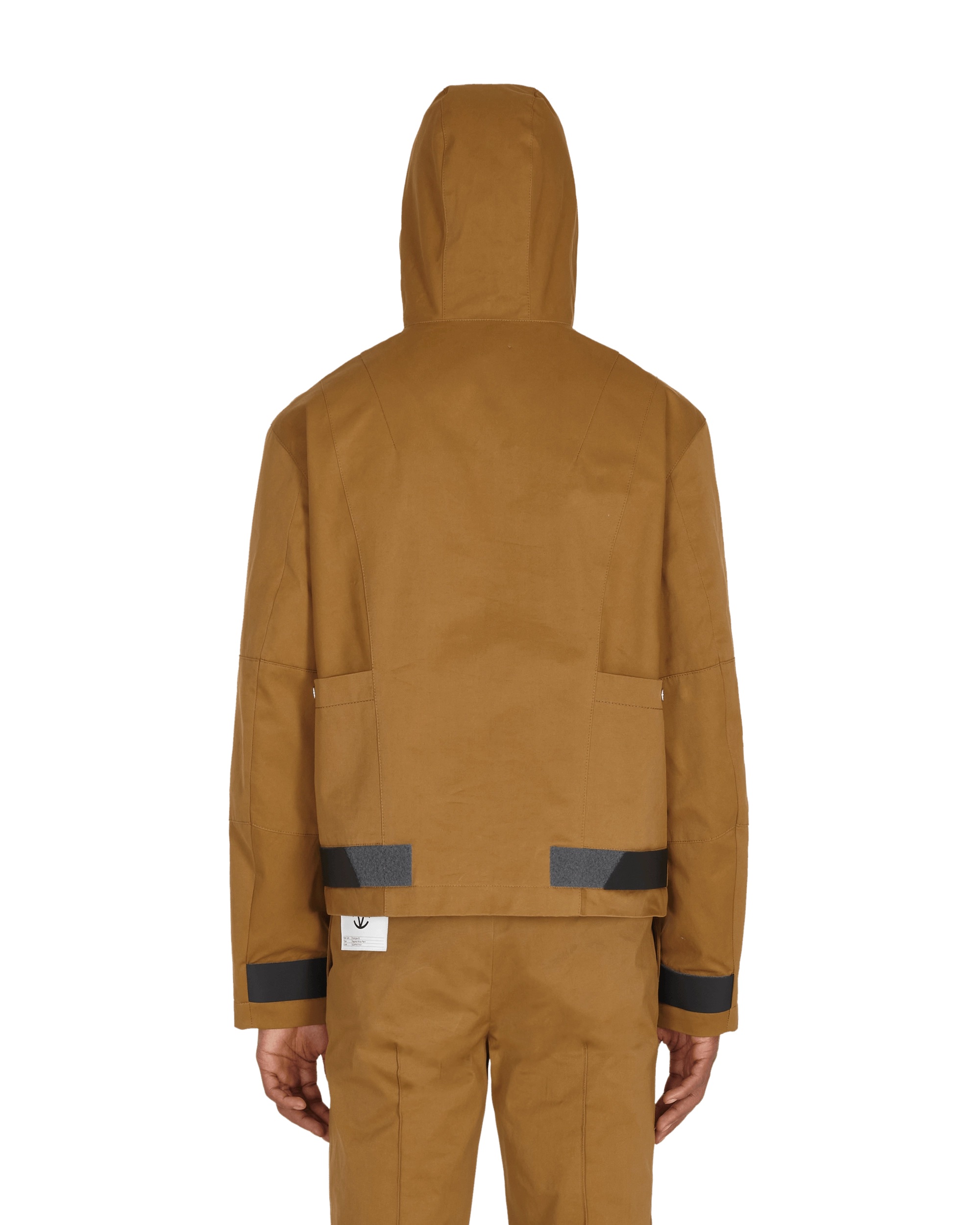 Diagonal Yuma Anorak Brown