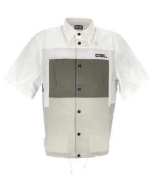 Diesel S-Dara Colour-Block Short-Sleeved Shirt
