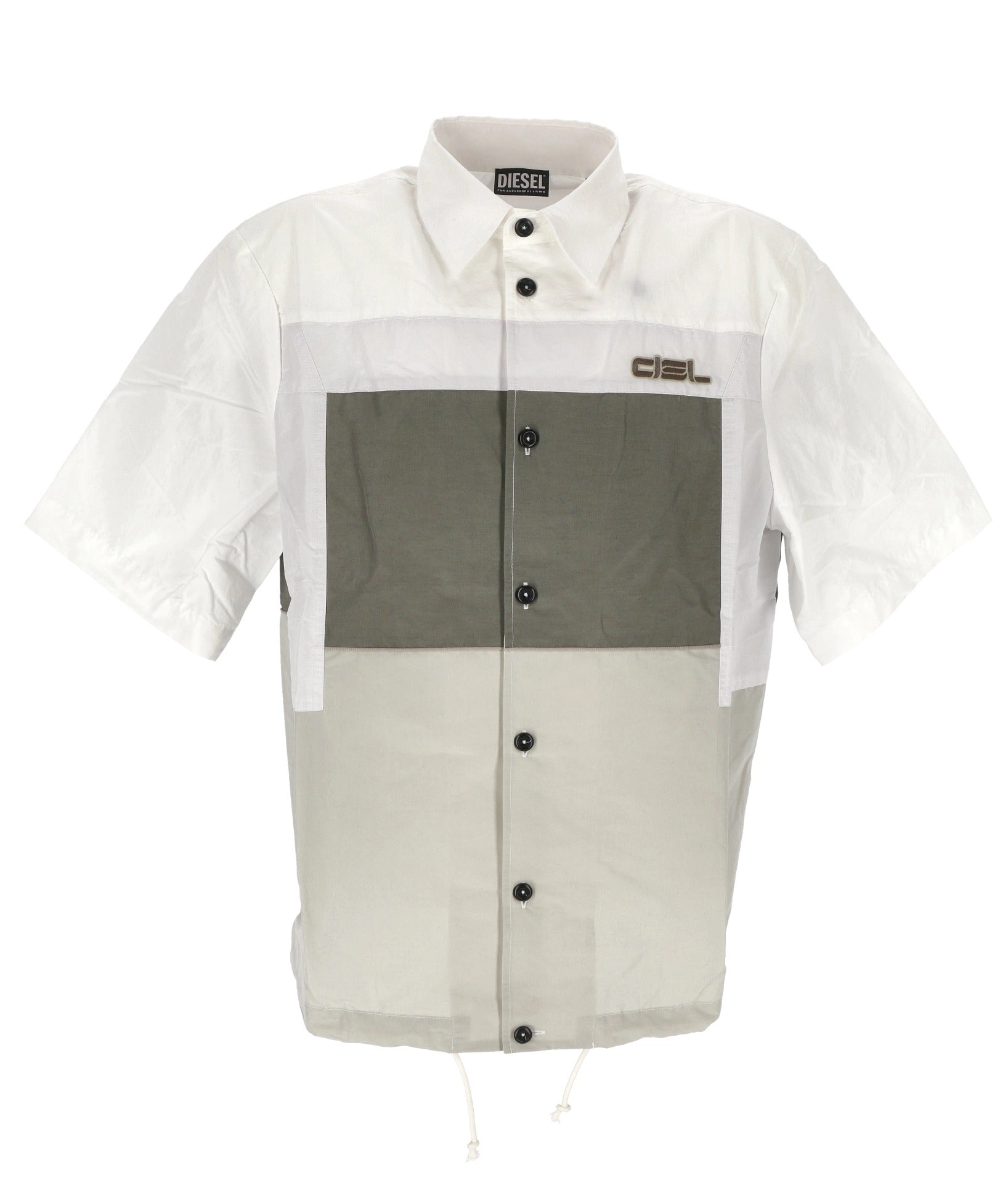 Diesel S-Dara Colour-Block Short-Sleeved Shirt