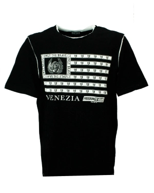 Diesel T-Rolland Graphic Printed Crewneck T-Shirt