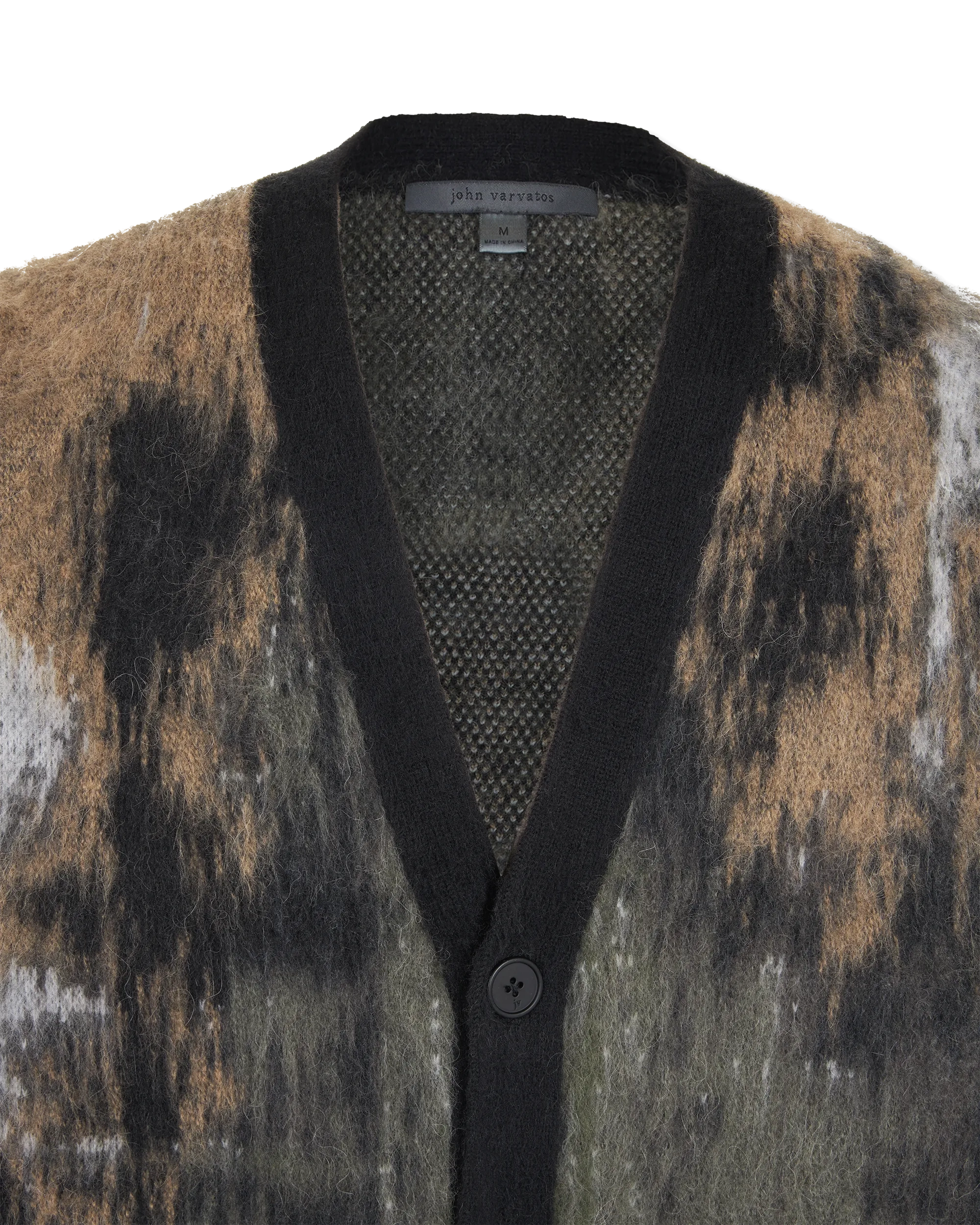 Dio Multi-Color Jacquard Cardigan
