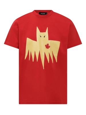Dsquared2 Graphic Print Crewneck T-Shirt