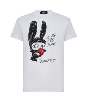 Dsquared2 Graphic Print Crewneck T-Shirt