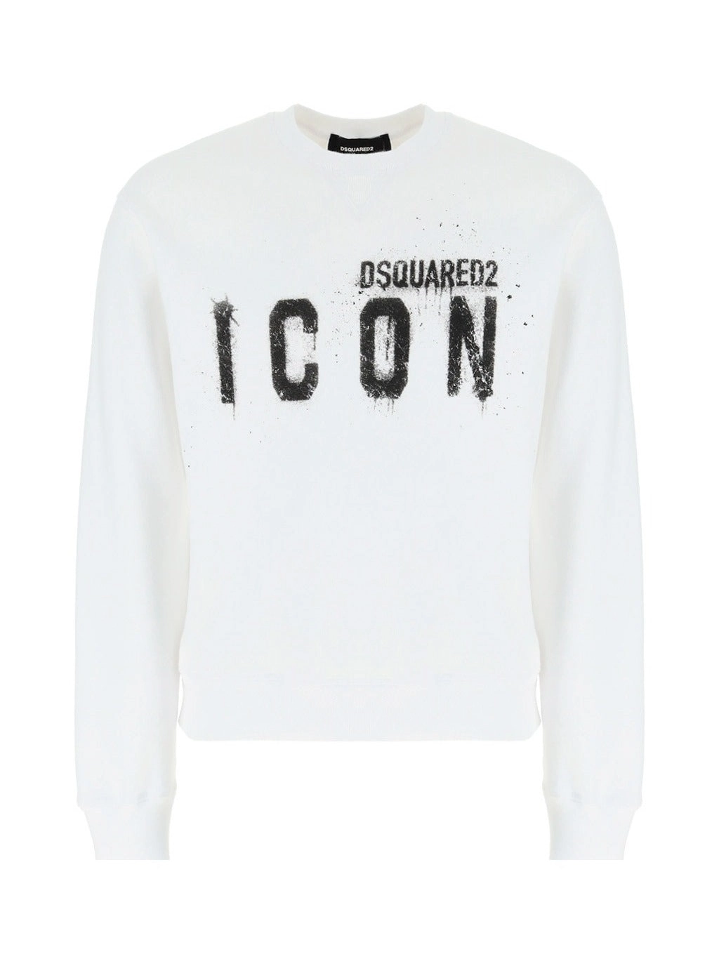 Dsquared2 Icon Painted Crewneck Sweatshirt