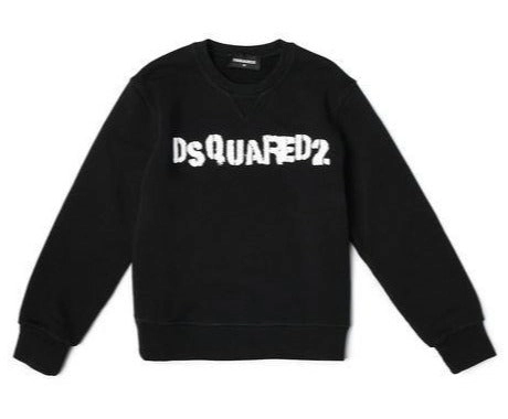 Dsquared2 Kids Logo Printed Crewneck Sweatshirt