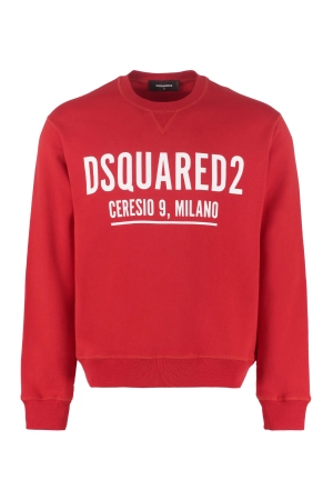 Dsquared2 Logo Print Crewneck Sweater