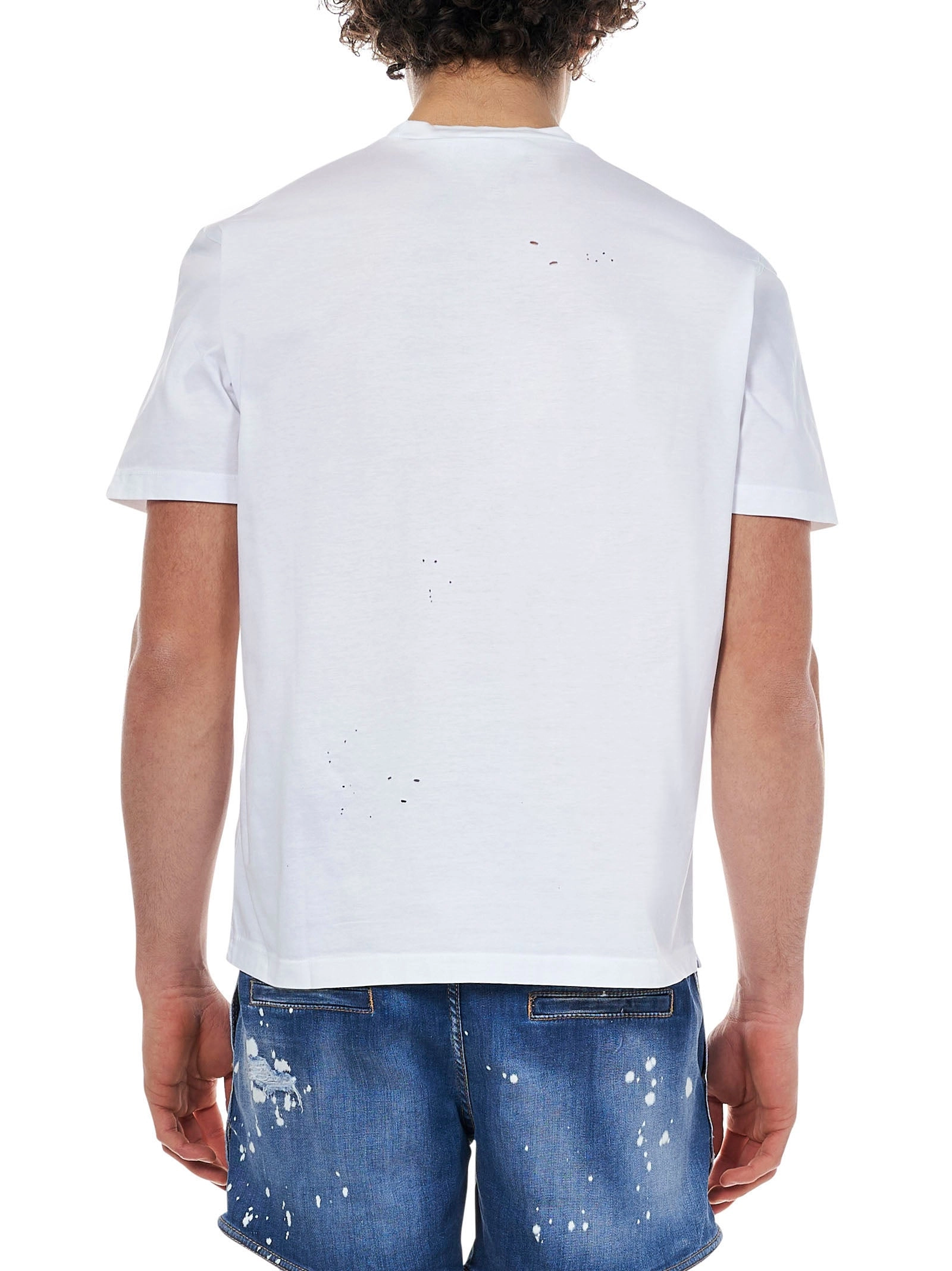 Dsquared2 Logo Print Crewneck T-Shirt