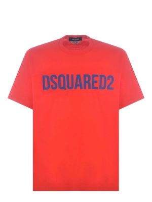 Dsquared2 Logo Print Crewneck T-Shirt