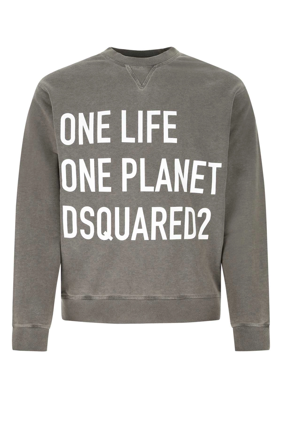 Dsquared2 Slogan Print Crewneck Sweater