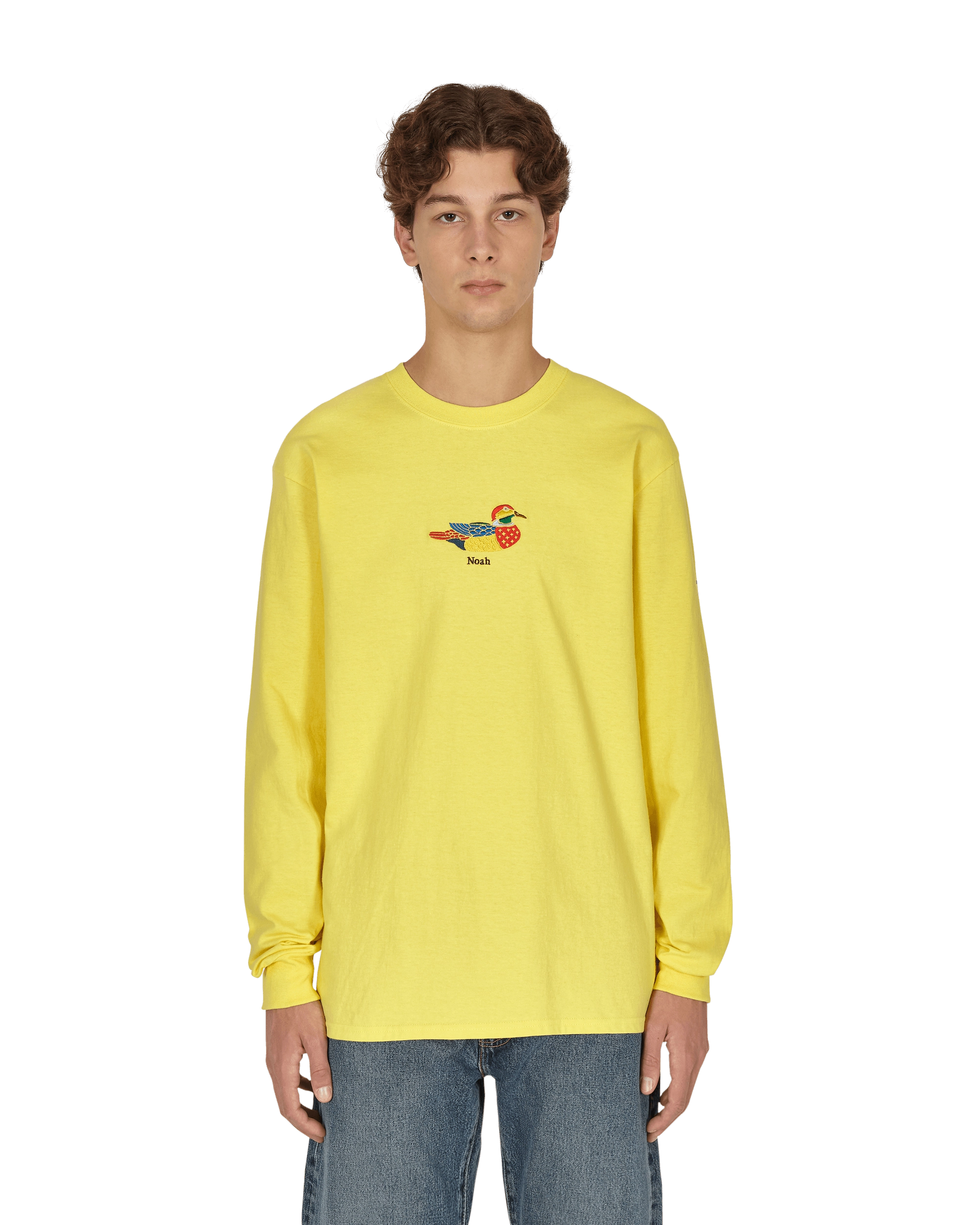 Duck Longsleeve T-Shirt Yellow