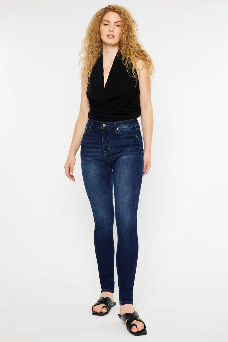 Effie Essentials High Rise Skinny Jeans - Curvy