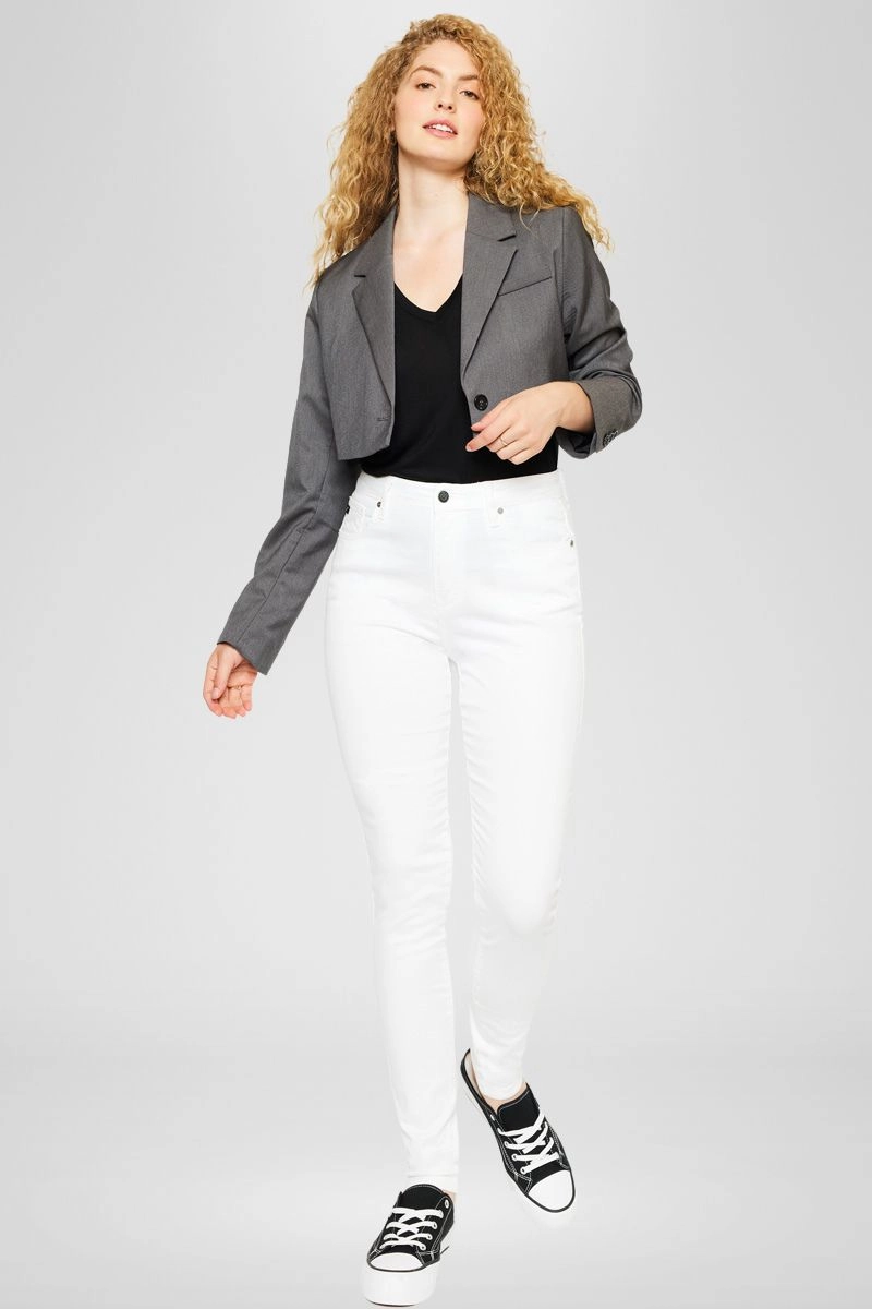 Effie Essentials High Rise Skinny Jeans - Curvy