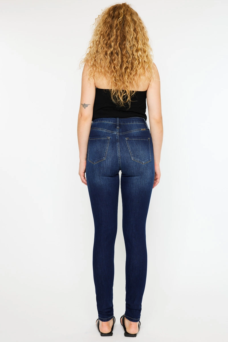 Effie Essentials High Rise Skinny Jeans - Curvy