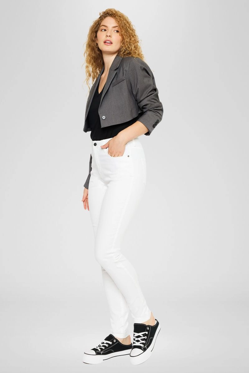 Effie Essentials High Rise Skinny Jeans - Curvy
