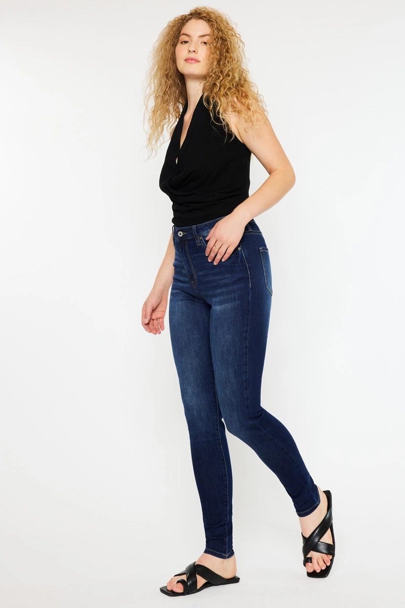 Effie Essentials High Rise Skinny Jeans - Curvy