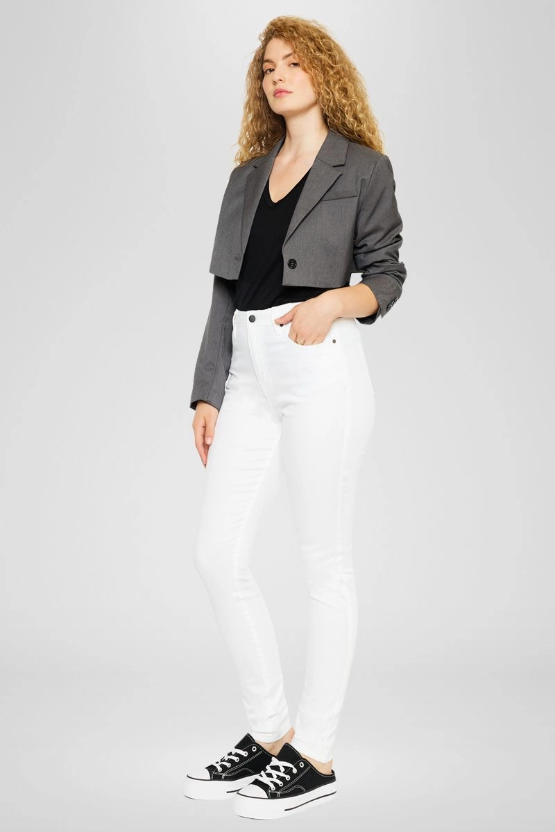 Effie Essentials High Rise Skinny Jeans - Curvy