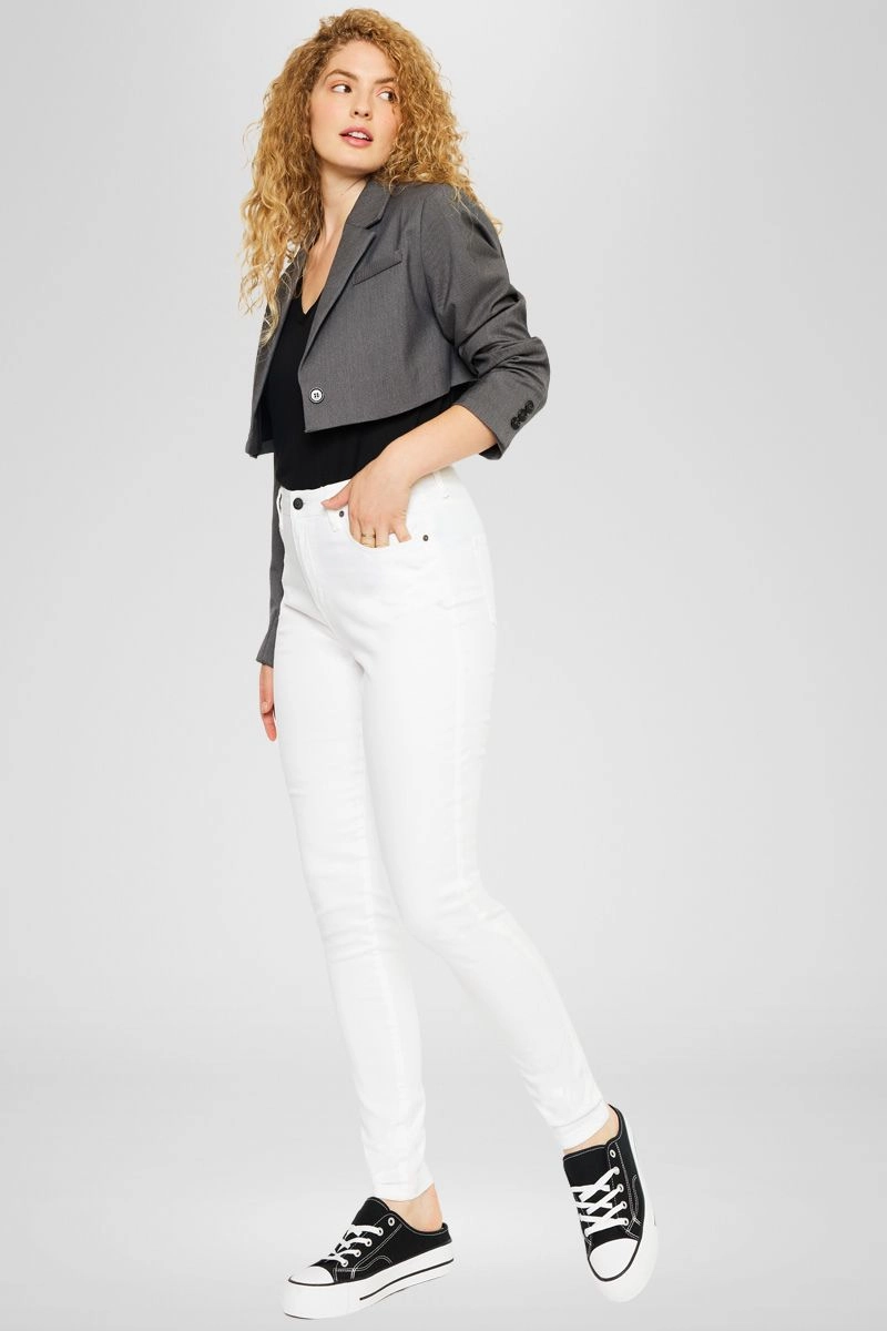 Effie Essentials High Rise Skinny Jeans - Curvy