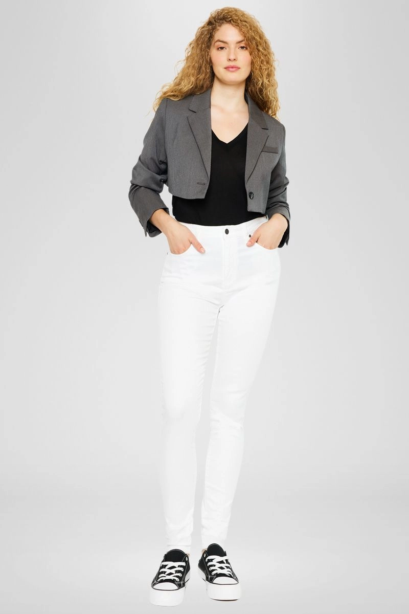 Effie Essentials High Rise Skinny Jeans - Curvy