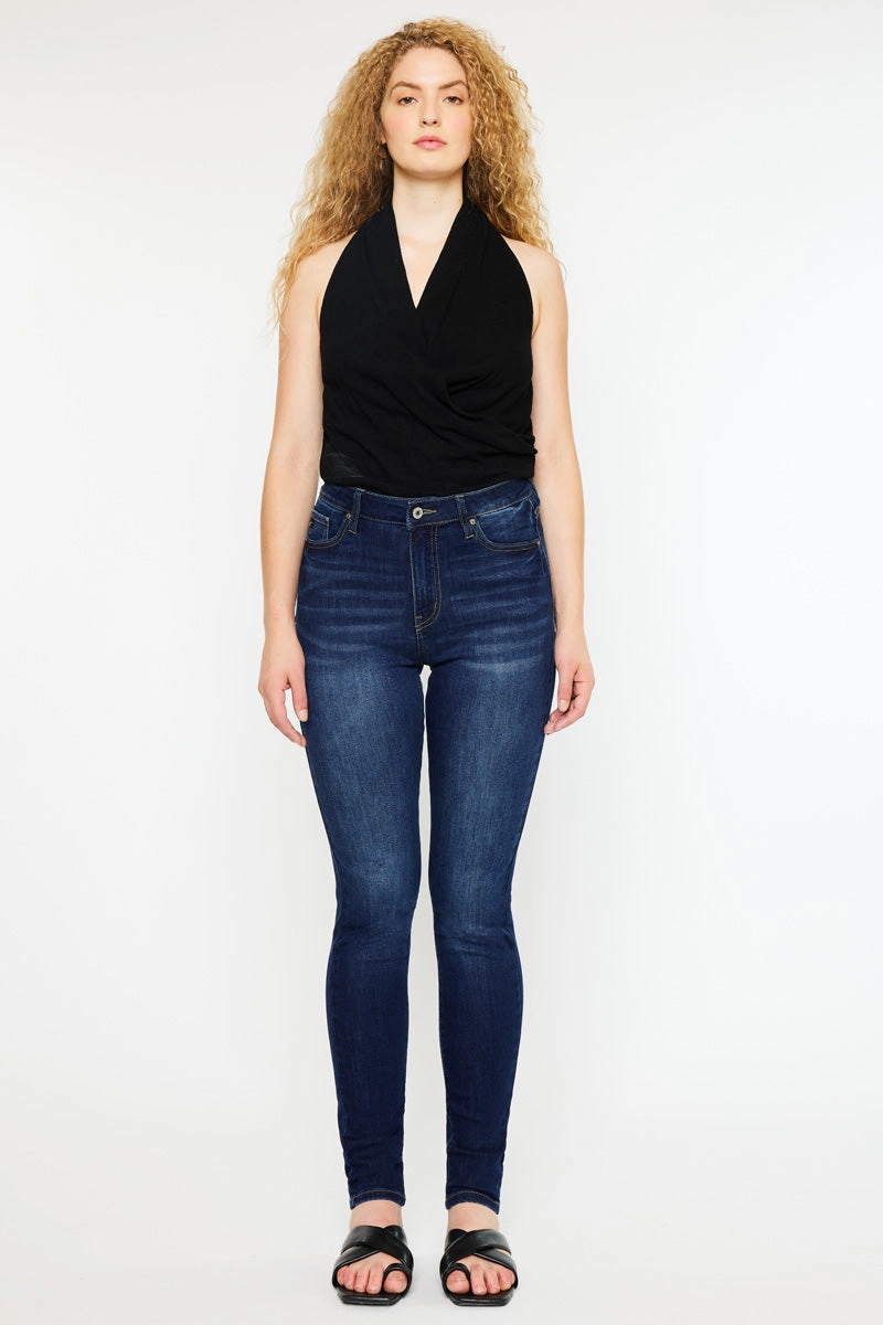 Effie Essentials High Rise Skinny Jeans - Curvy