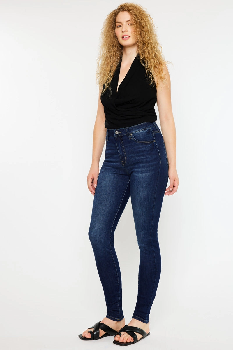 Effie Essentials High Rise Skinny Jeans - Curvy