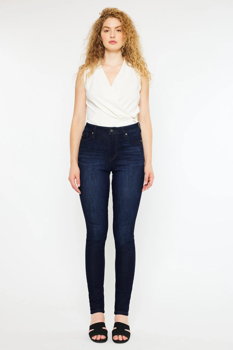 Effie Essentials High Rise Skinny Jeans - Curvy