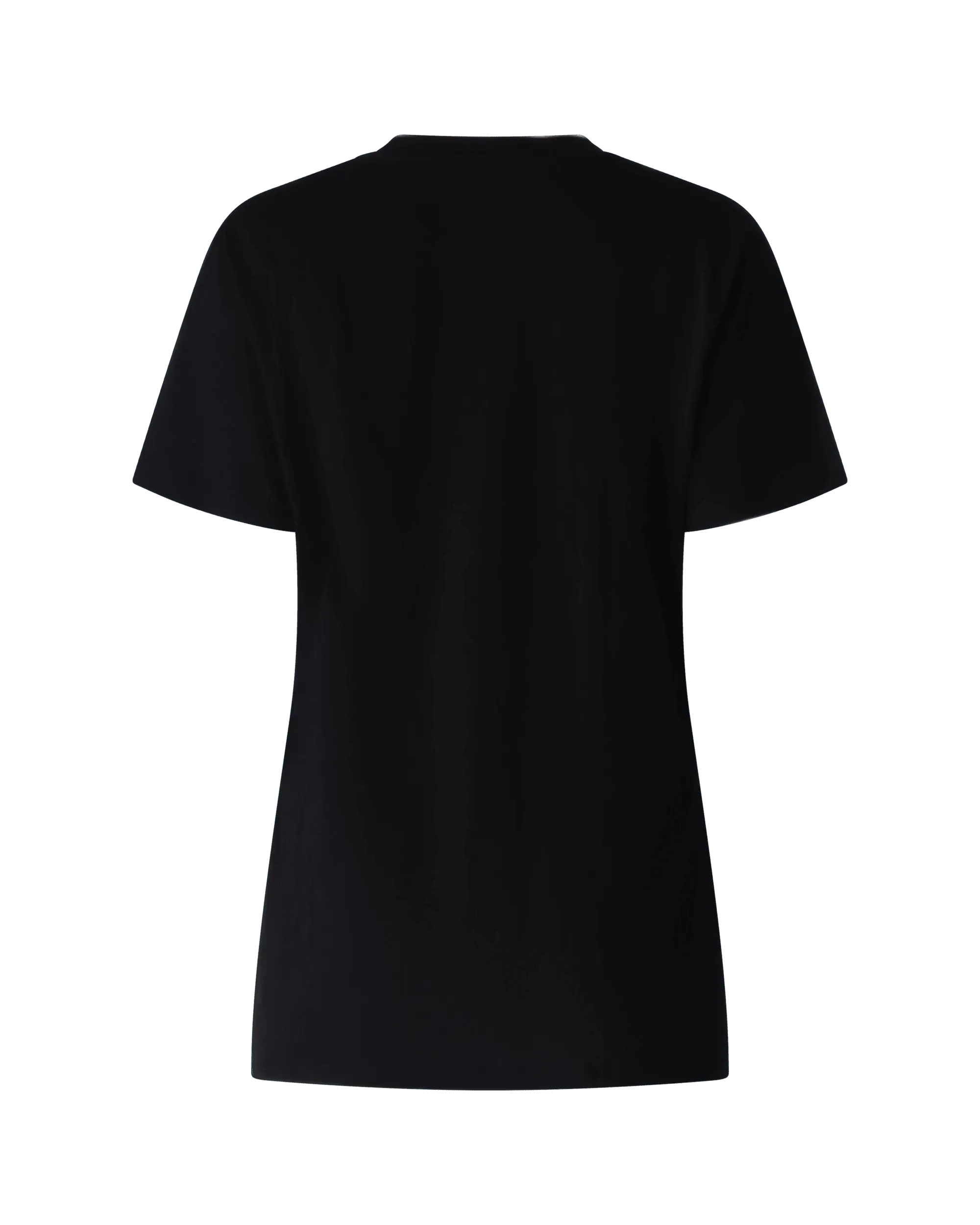 Embellished Black Logo T-shirt