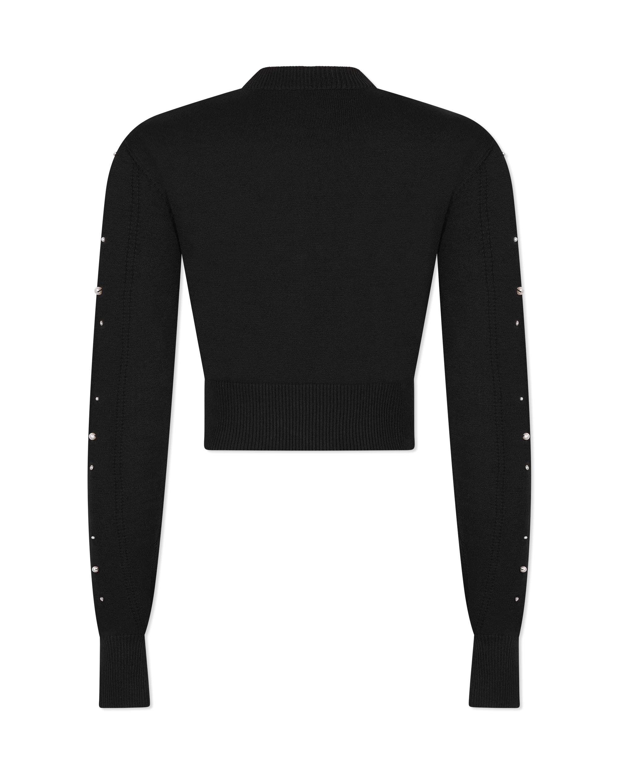 Embellished Logo Sweater