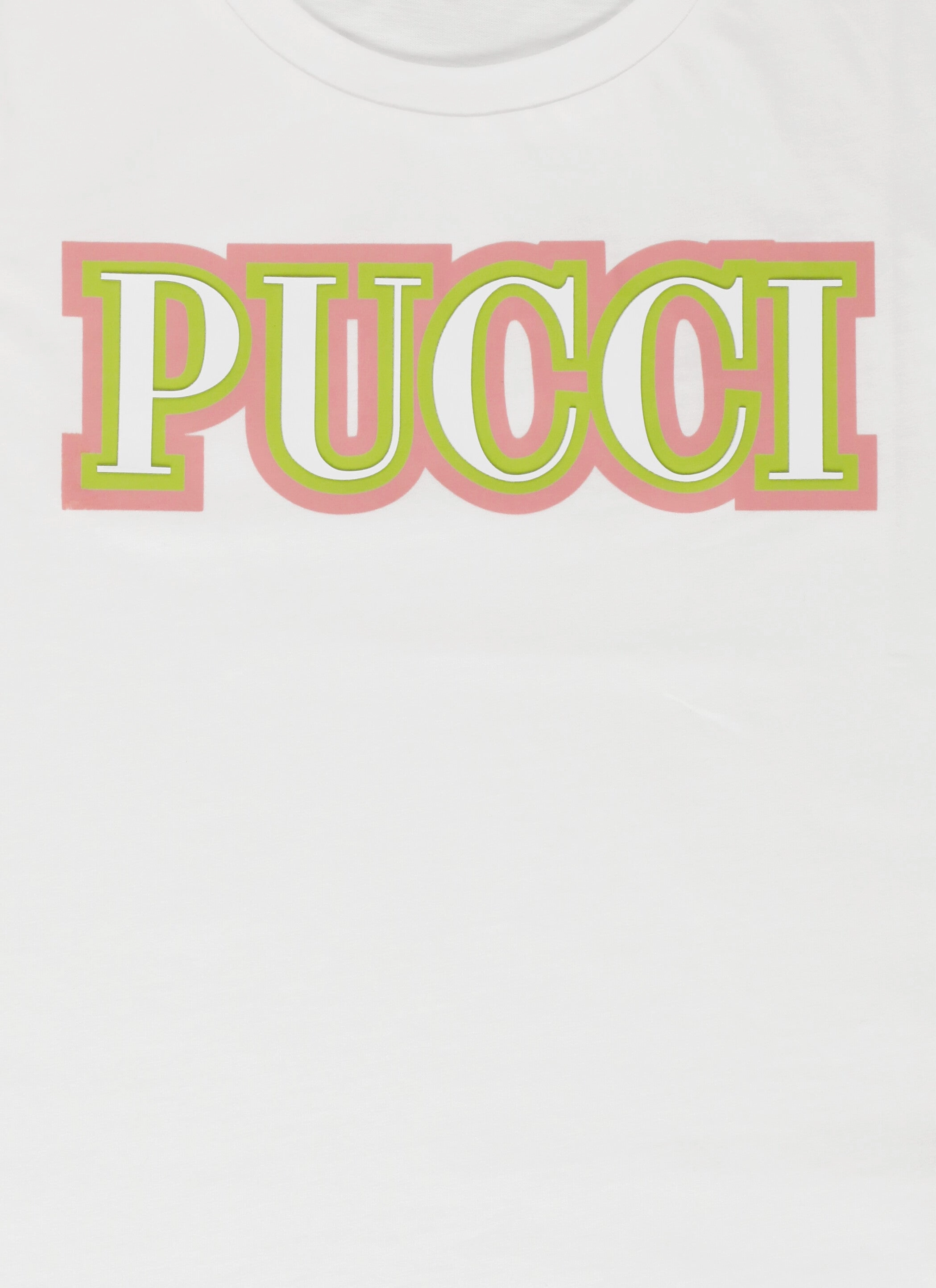 Emilio Pucci Junior Logo Printed Crewneck T-Shirt