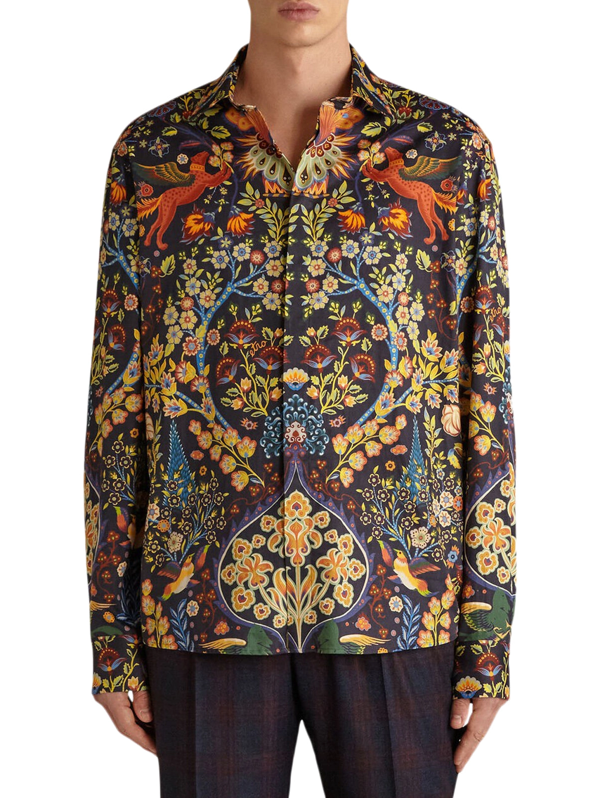 Etro Allover Graphic Print Shirt