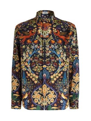 Etro Allover Graphic Print Shirt