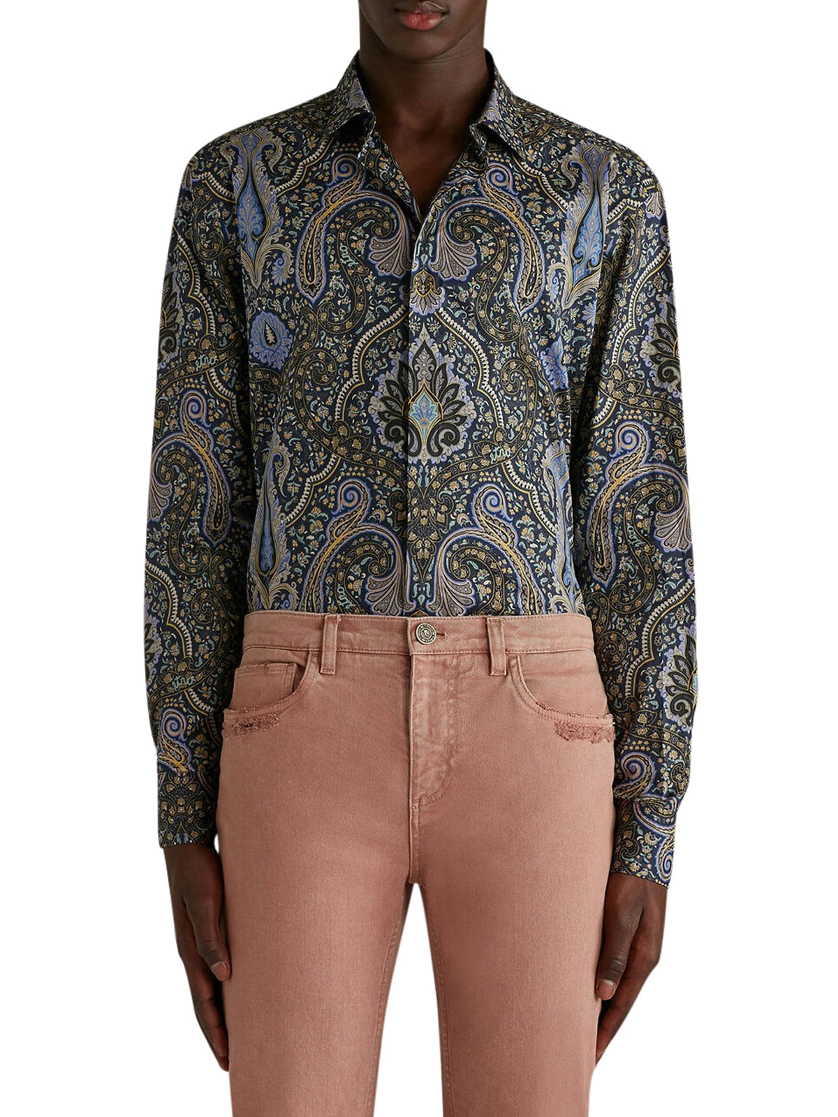 Etro Allover Graphic Print Shirt