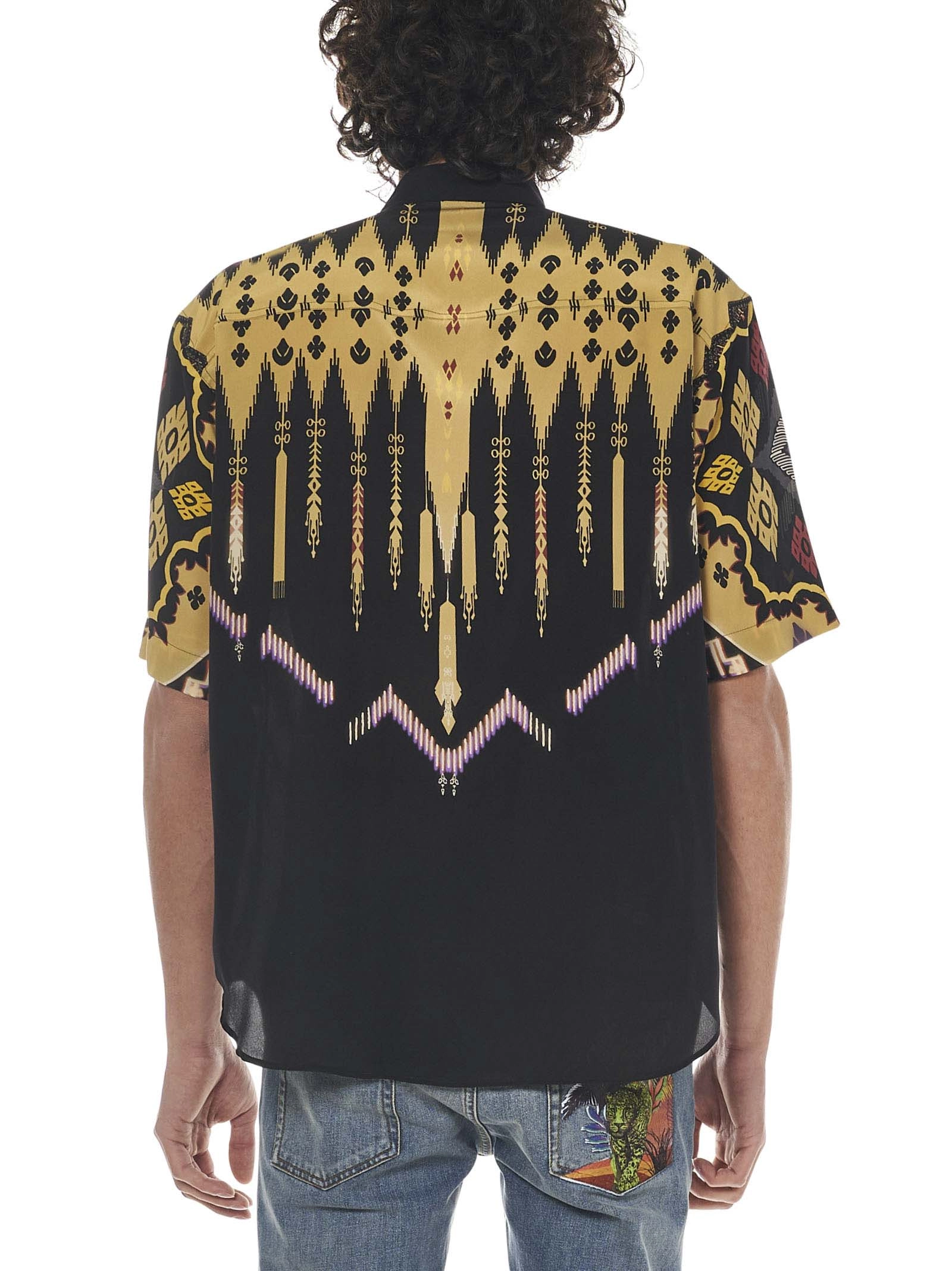 Etro Graphic Print Short Sleeved Shirt
