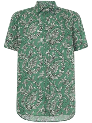 Etro Graphic Printed Short-Sleeved Shirt